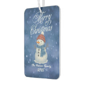 雪お洒落男メリークリスマス カーエアーフレッシュナー (左)