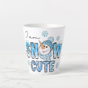 雪かわいい カフェラテマグ