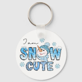 雪かわいい キーホルダー