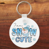 雪かわいい キーホルダー (正面)