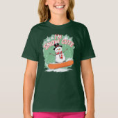 雪かわいい Tシャツ (正面)