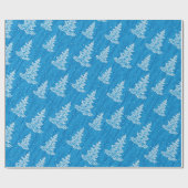 雪かわいらしの中の松 ラッピングペーパー (フラット)