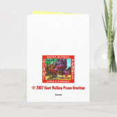 雪が多い夜 シーズンカード (裏面)