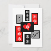 雪が大好き (正面)