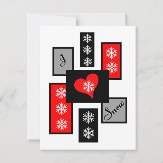 雪が大好き (正面)