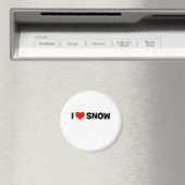雪が大好き マグネット (インサイチュ (食洗機))