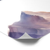 雪が山の結婚座席表を覆った ポスター (角)