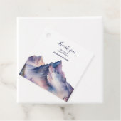 雪が山の風景を覆結婚った フェイバータグ (インサイチュ)