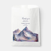 雪が山の風景を覆結婚った フェイバーバッグ (正面)