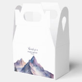 雪が山の風景を覆結婚った フェイバーボックス (オープン)