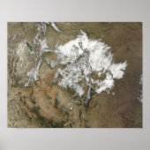 雪が州のロッキー山脈を覆統一されたう ポスター (正面)