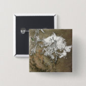 雪が州のロッキー山脈を覆統一されたう 缶バッジ (正面&裏面)