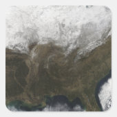 雪が州を覆統一されたう スクエアシール (正面)