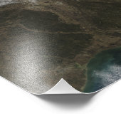 雪が州を覆統一されたう フォトプリント            (角)