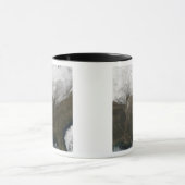 雪が州を覆統一されたう マグカップ (中央)