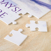 雪が水色に落ちた ジグソーパズル (側面)