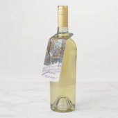 雪が水色に落ちた ボトルネックタグ (アングル)