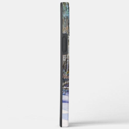 雪が水色に落ちた Case-Mate iPhoneケース (裏面 / 右)