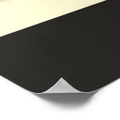 雪が溶け始めると ポスター (角)