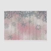 雪が積もった木のメリークリスマス 薄葉紙 (正面)