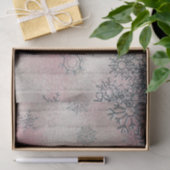 雪が積もった木のメリークリスマス 薄葉紙 (ギフト)