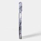 雪が積もった森の冬の風景写真 Case-Mate iPhoneケース (裏面 / 右)