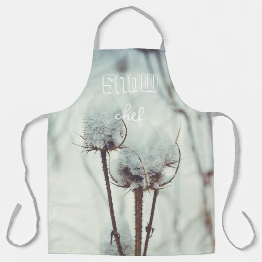 雪が降った後で エプロン (正面)