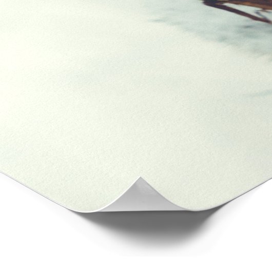 雪が降った後で ポスター (角)