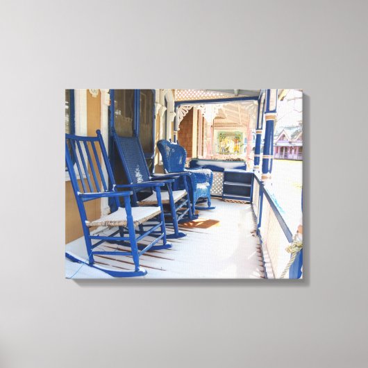 雪が降った後 – マーサのブドウ園 キャンバスプリント (正面)