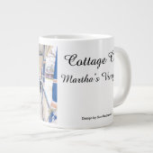 雪が降った後 – マーサのブドウ園 ジャンボコーヒーマグカップ (正面右)