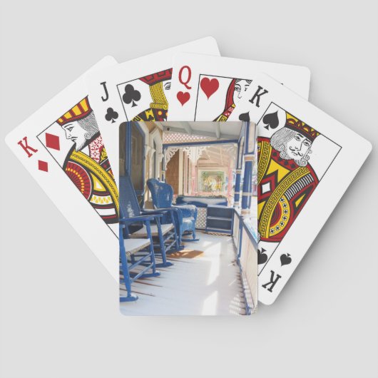 雪が降った後 – マーサのブドウ園 トランプ (裏面)