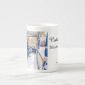 雪が降った後 – マーサのブドウ園 ボーンチャイナマグカップ (正面)