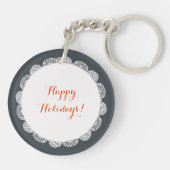 雪が降った キーホルダー (裏面)