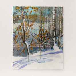 雪が降った ジグソーパズル