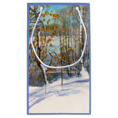 雪が降った スモールペーパーバッグ (裏面)