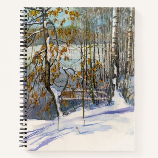雪が降った ノートブック (正面)