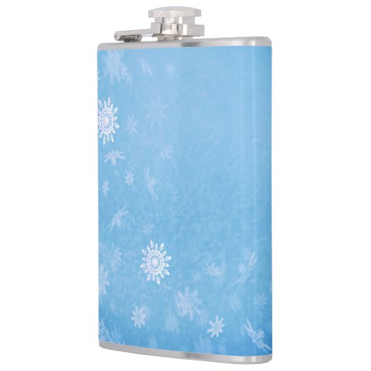 雪が降っている フラスク (左)