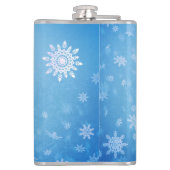 雪が降っている フラスク (裏面)