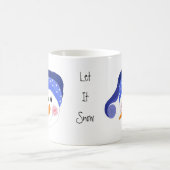 雪が降りますように コーヒーマグカップ (中央)
