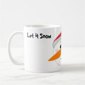 雪が降りますように コーヒーマグカップ (左)
