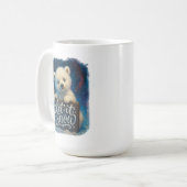 雪が降りますように コーヒーマグカップ (正面左)