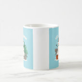 雪が降りますように コーヒーマグ コーヒーマグカップ (中央)