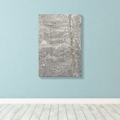 雪が降ること キャンバスプリント (インサイチュ (ウッドフロア))