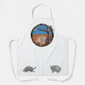 雪が降るのはクリスマスだ、オーストラリアの帰り道だ エプロン (正面)