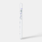 雪が降るように iPhone 15ケース (左側面)