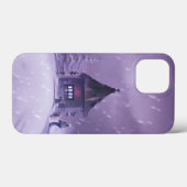 雪が降る冬のコテージ Case-Mate iPhoneケース (裏面 (横))