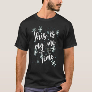 雪が降る私の時間 Tシャツ