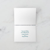 雪が降る シーズンカード (内部)