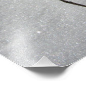 雪が降る フォトプリント            (角)