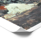 雪が降る ポスター (角)